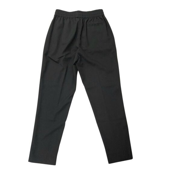 Everlane Wool GoWeave Easy Pants Womens 00 Black Tapered Comfort Lightweight - Picture 6 of 12